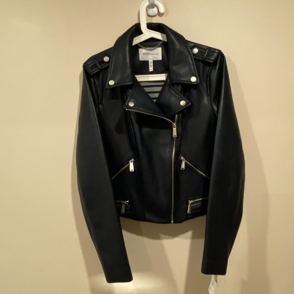 BCBGeneration Faux Leather Moto Jacket - Picture 2 of 3
